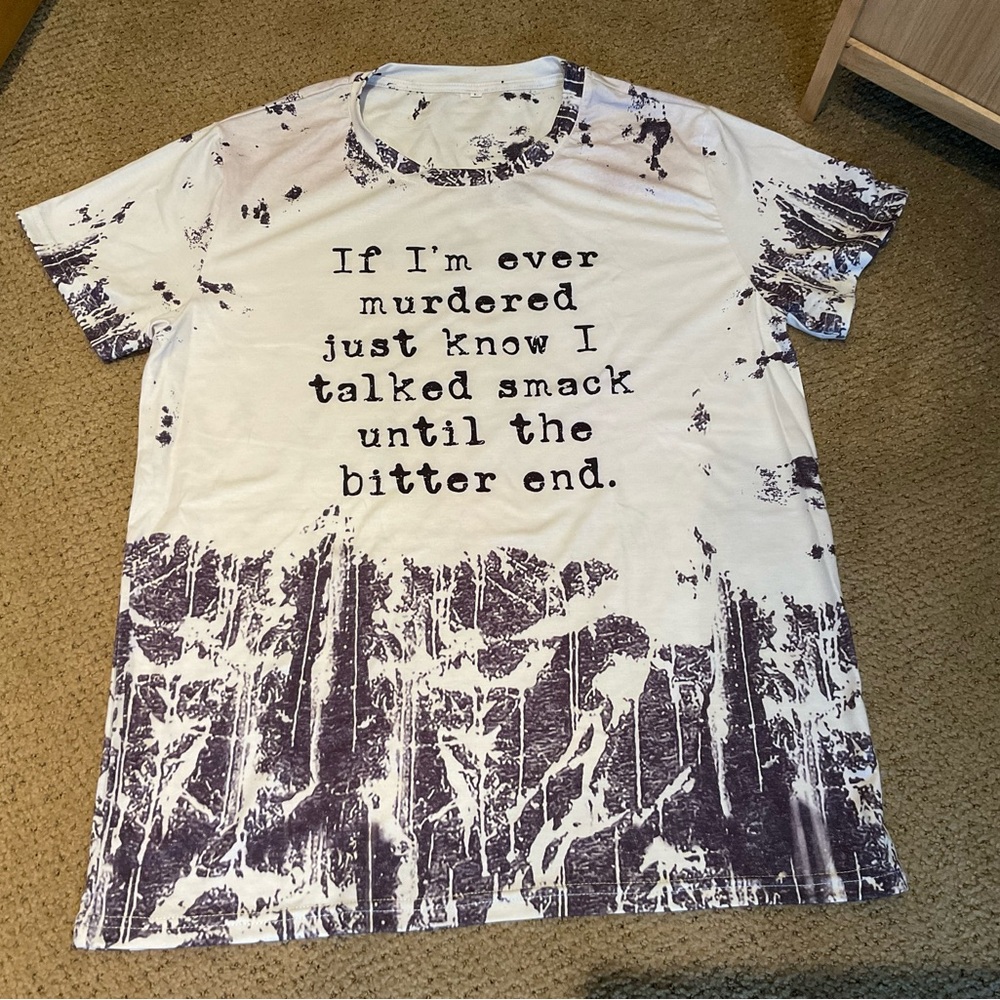 If I’m Ever Murdered… Women’s Tshirt Size L